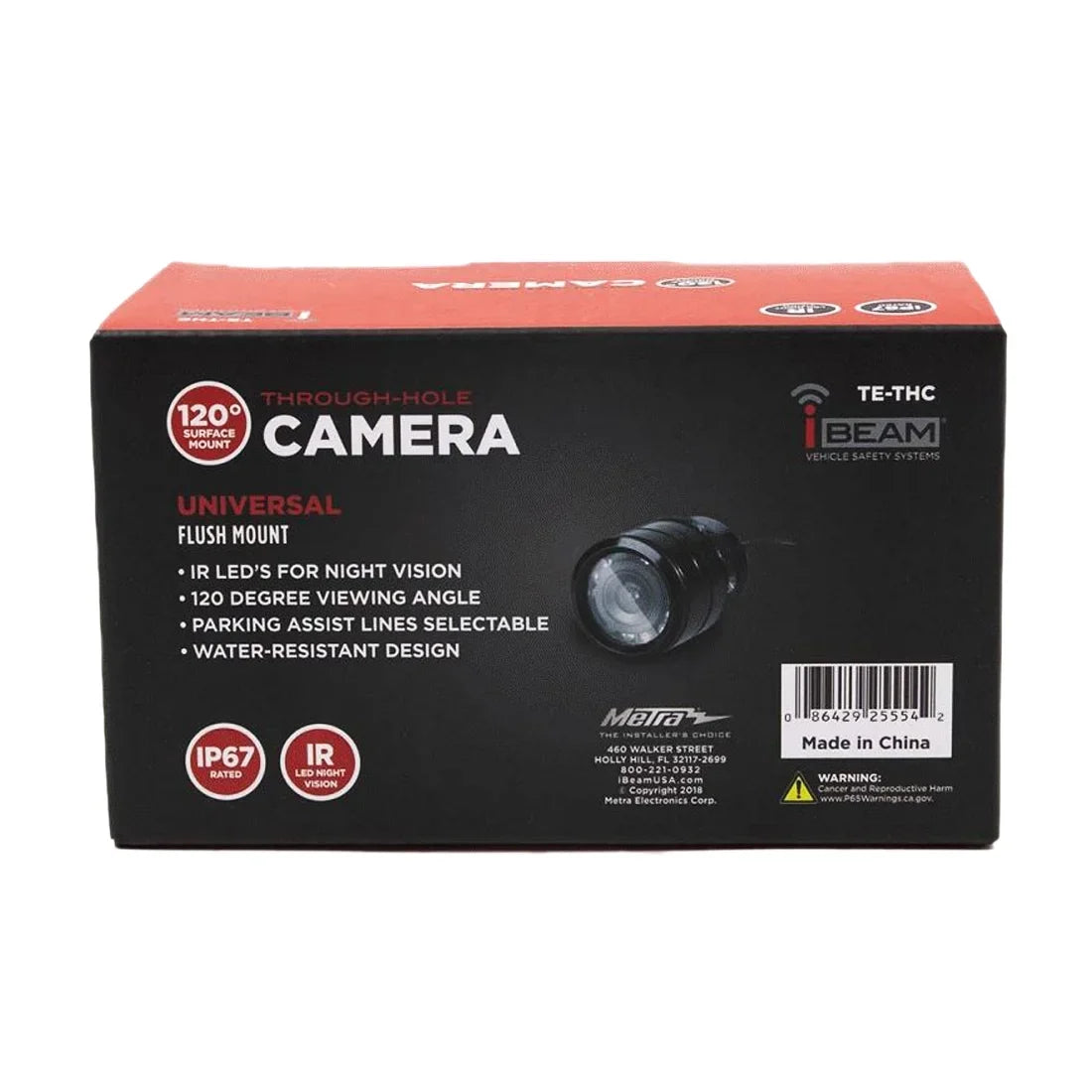 Camera Degree Connection 120 TE-THC Bay Waterproof Install Viewing Angle New