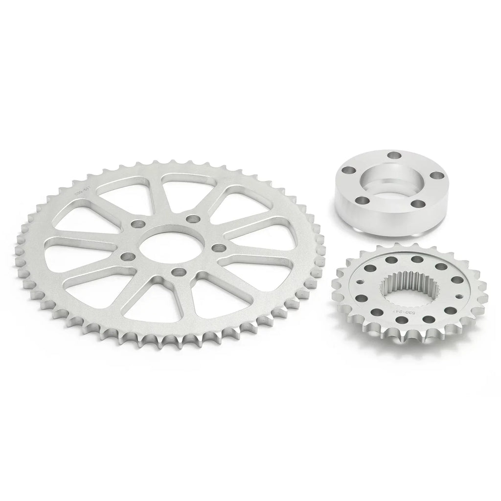 Kit FXD Harley Dyna Chain for Wide Conversion Drive Glide FXDWG Sprocket
