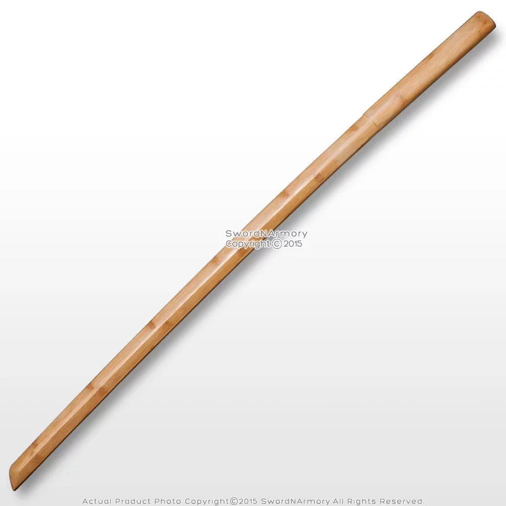 Katana Kendo Daito Bokuto Training Practice Lightweight Bokken Bamboo Sword Compressed 40"