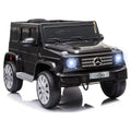 Powered Working Control, Suspension 12 Benz V G500 with Ride-On Headlights, Remote Mercedes & Bright Aosom