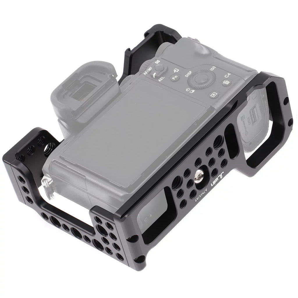 Mirrorless Cold with Mount Holes & Alloy Cage A7M3 14 Cage for Andoer Replacement A9 Video Screw Inch Aluminum 38 Shoe Inch A7R3