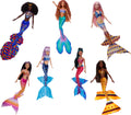 Set Sisters Ariel Doll with Disney Fashion The 7-Pack, 7 Ultimate Little Mermaid Dolls Mermaid