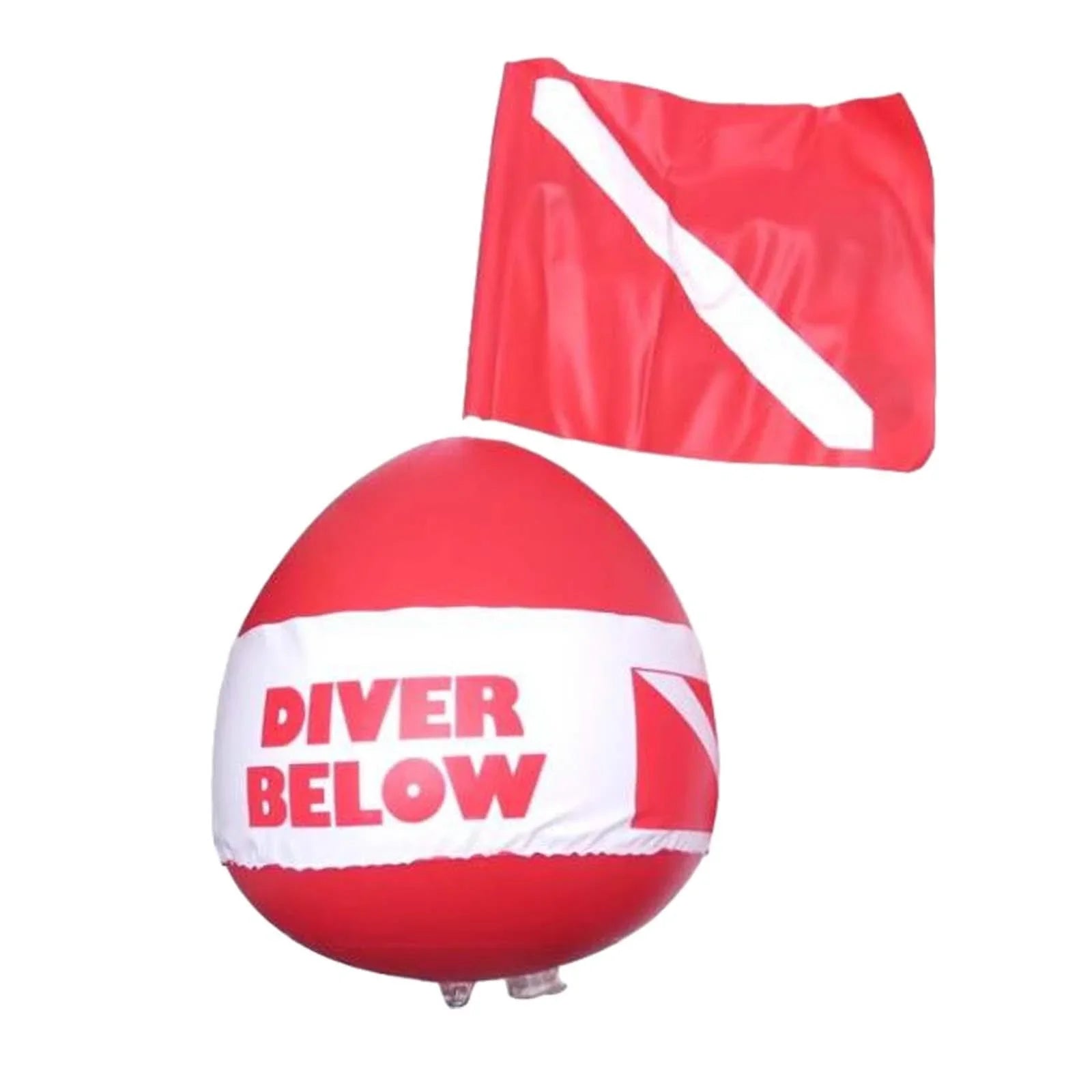 yotijar with for Flag Diving Beach Float Surface Dive Buoy Signaling Ball Snorkeling
