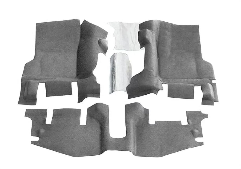 3Pc RealTruck select: / 1997-2005 Front / (W Jeep Flr TJ Cnsl) Cntr BedRug 97-06 TJ, 2006 Shlds Compatible by BTTJ97F Kit - with Jeep X Jeep TJ/LJ Bedtred Wrangler Wrangler Ht