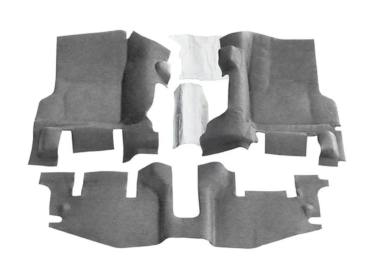 3Pc RealTruck select: / 1997-2005 Front / (W Jeep Flr TJ Cnsl) Cntr BedRug 97-06 TJ, 2006 Shlds Compatible by BTTJ97F Kit - with Jeep X Jeep TJ/LJ Bedtred Wrangler Wrangler Ht