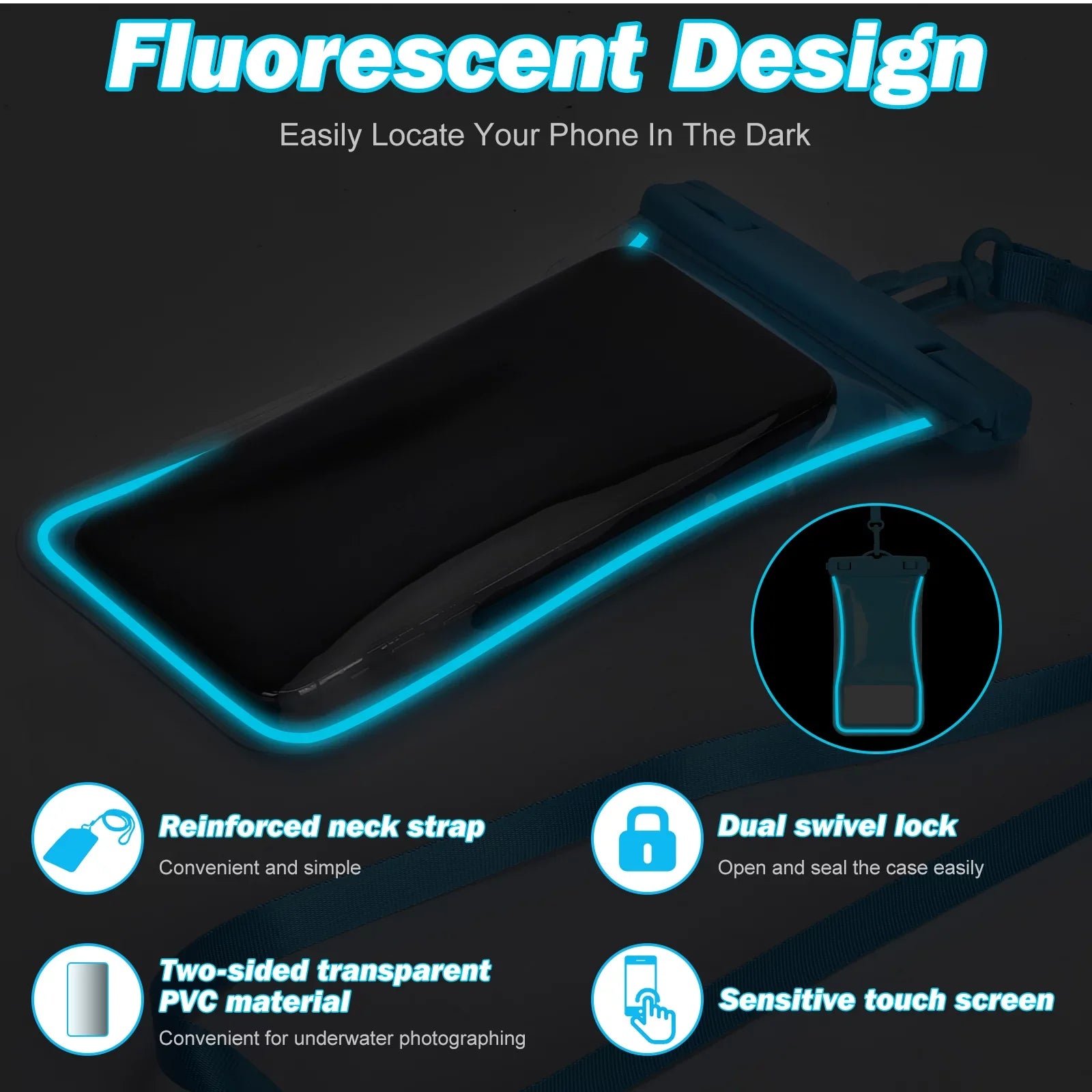 Designed 7" To Fit Perfect Ulefone For Cases Phone Bag Cellphone Other Universal for Up Dry Pouch Case Mixed - Waterproof Armor - All Smartphones 3 Urbanx 7 Colors