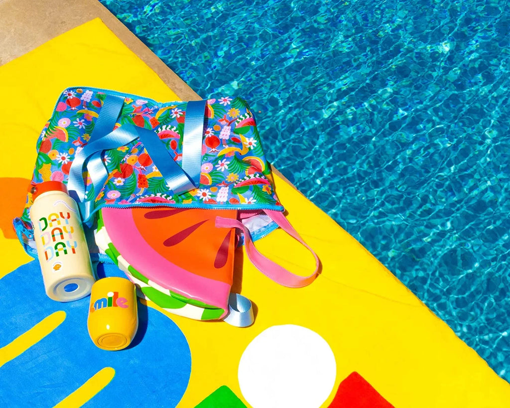Cooler, Picnics Super Insulated Cooler or with Cooler Shoulder for Beach Cute Bag Portable 2.0 Watermelon ban.do Days, Straps, Bag, Soft Chill Sided