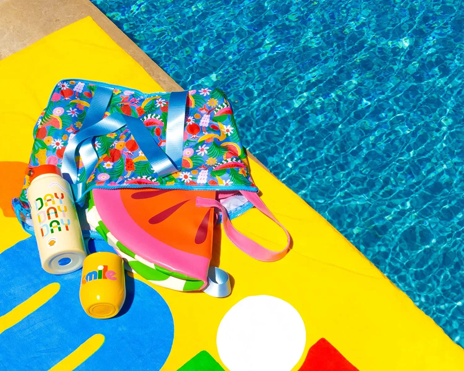 Cooler, Picnics Super Insulated Cooler or with Cooler Shoulder for Beach Cute Bag Portable 2.0 Watermelon ban.do Days, Straps, Bag, Soft Chill Sided