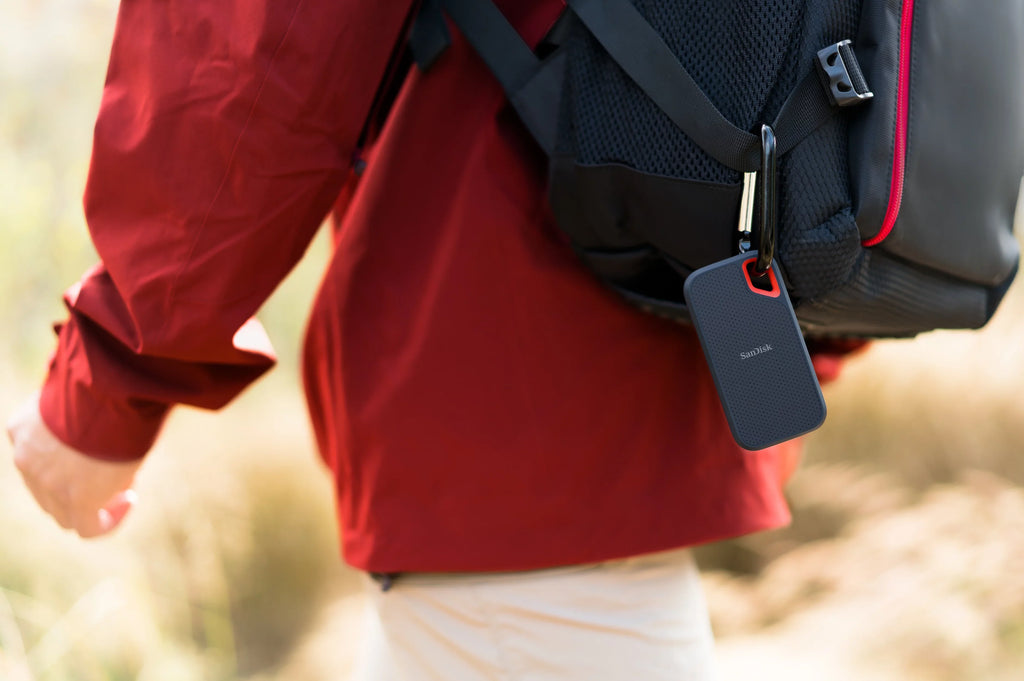 USB-C, - SSD Portable to 1050MB/s SDSSDE61-1T00-AW25 Up 1TB SanDisk - Extreme External 3.2 Gen USB - 2