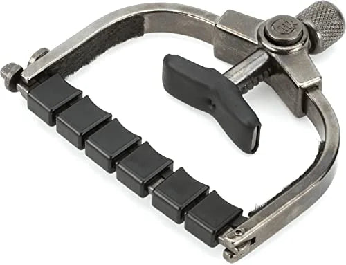Nickel) Wide Wider Made and Made Neck Electric Clik Guitars, Acoustic in USA PC-6-W-ETI the for 6-string Guitar Capo Made Paige for Guitars (Black Guitars