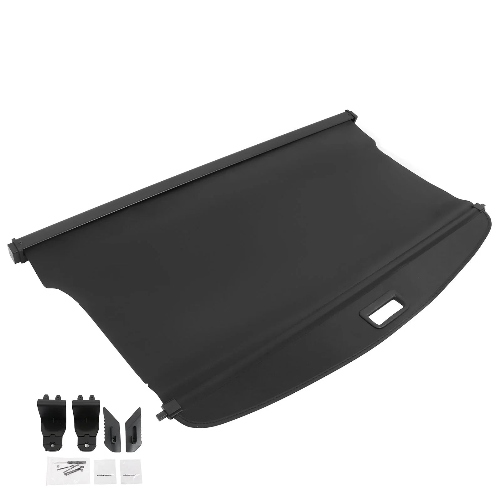 Ikon Black Tonneau 2020-2024 Luggage With on Retractable Added Security Motorsports Canvas Replacement Trunk Escape Bodykit Shade Rear Compatible Cover Cargo