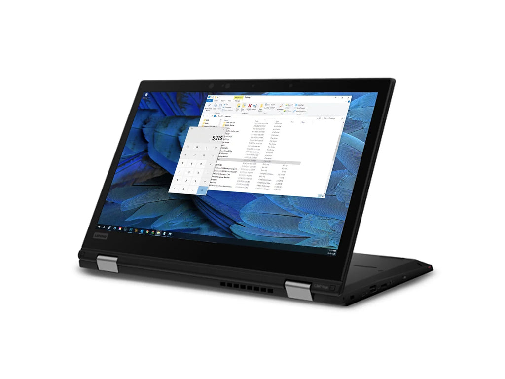 Bluetooth, Card Touch L390 ThinkPad Intel 32GB Yoga Pro 2-in-1, via HDMI, USB-C, Upto 3.9GHz, Reader, RAM, 256GB Wi-Fi, FHD 10 SSD, 13.3" DisplayPort Display, i3-8145U Windows Core IPS