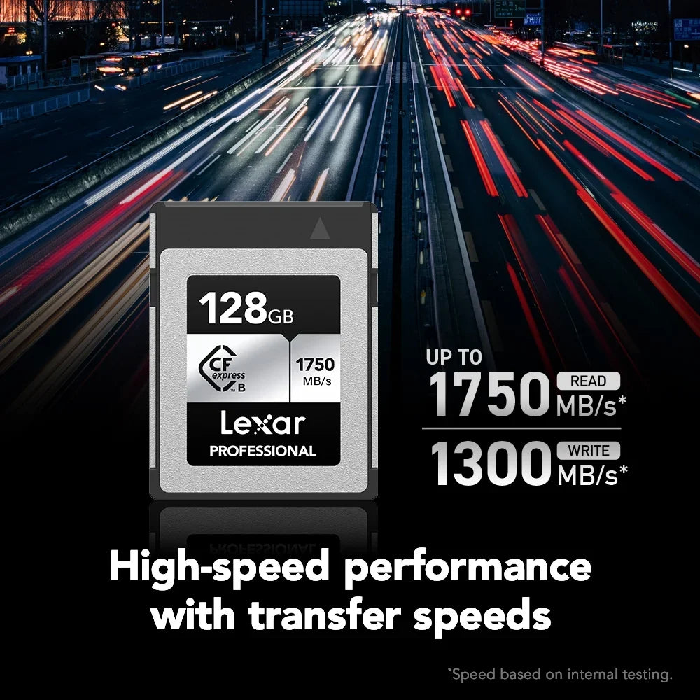 2 1667x Card Card SILVER B Memory 520 B/SD Type with Card 128GB 128GB Bundle Series Gen 3.2 USB Type Memory Lexar LRW CFexpress SDXC CFexpress Reader Professional LCXEXSL128G-RNENG and