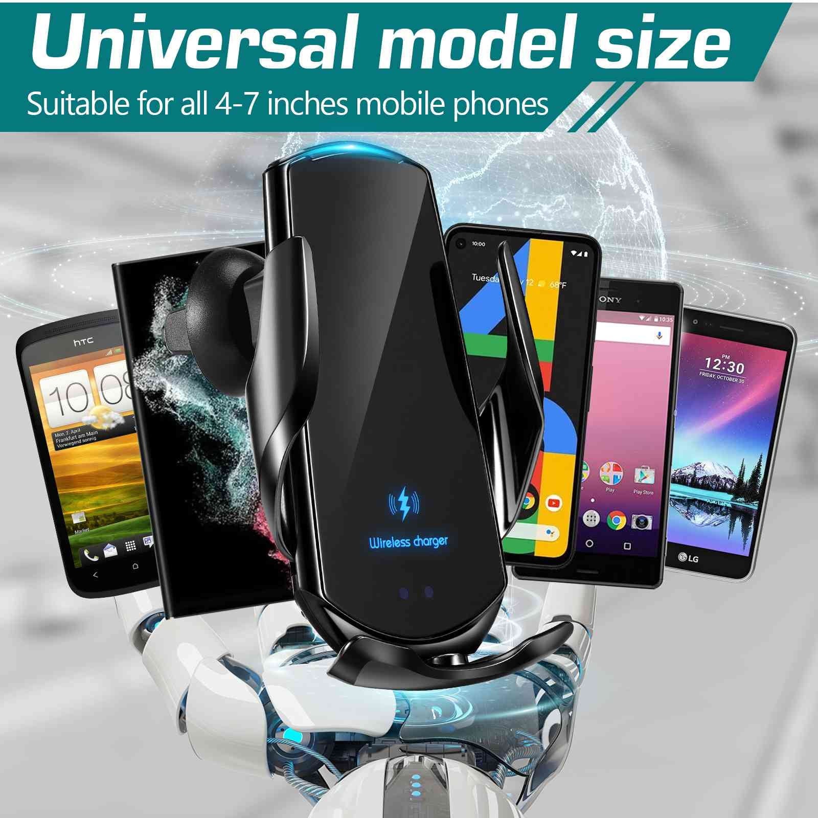 Car Charger: the on Nokia 920 15W - Holder Charging Auto-Clamping Go Mount Wireless Optimal Phone for Lumia Fast