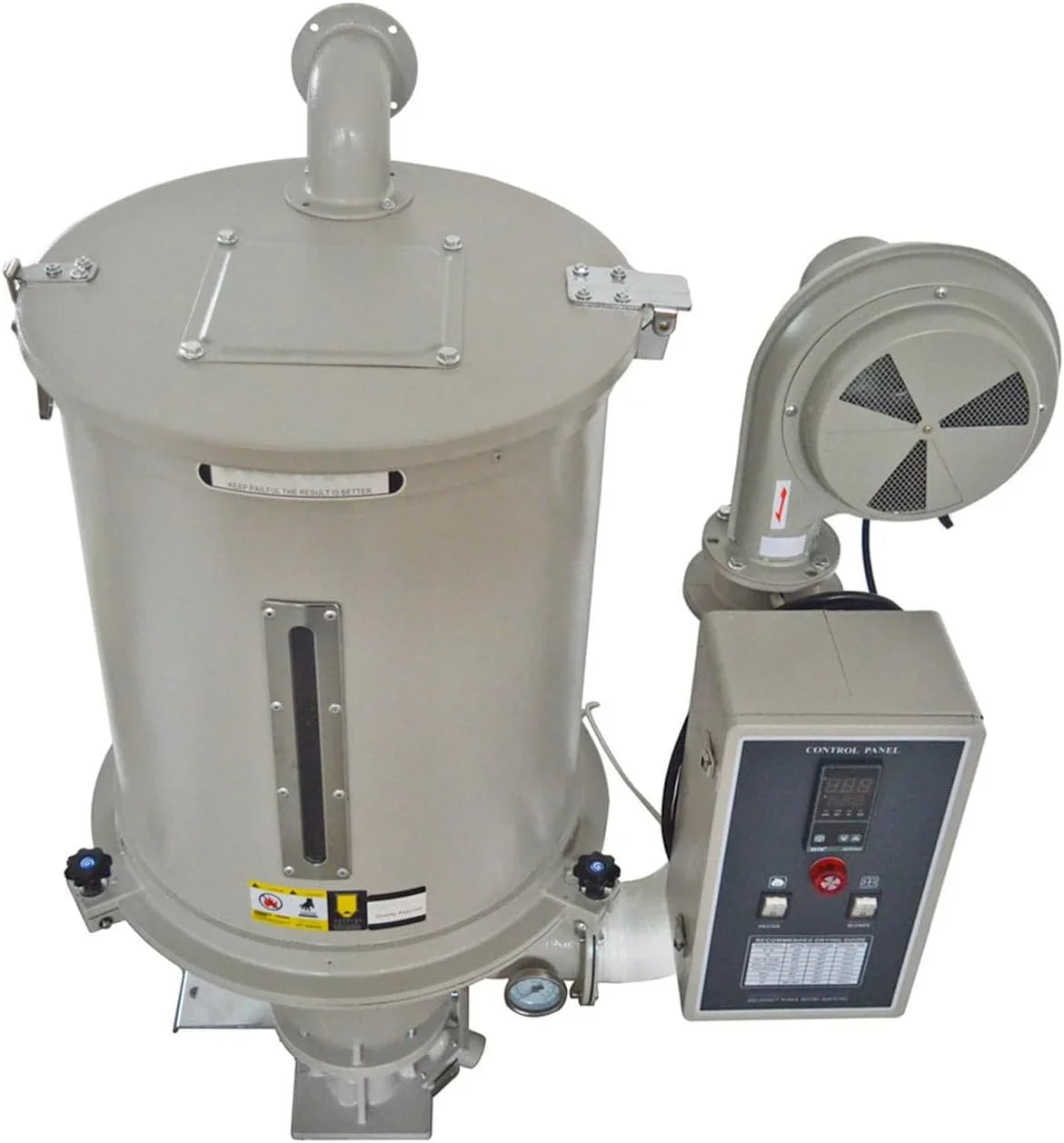 Capacity Dryer for EQCOTWEA Type Hopper Dehumidifier PE 220V ABS Plastic PP PVC 25KG Plastic 55lbs