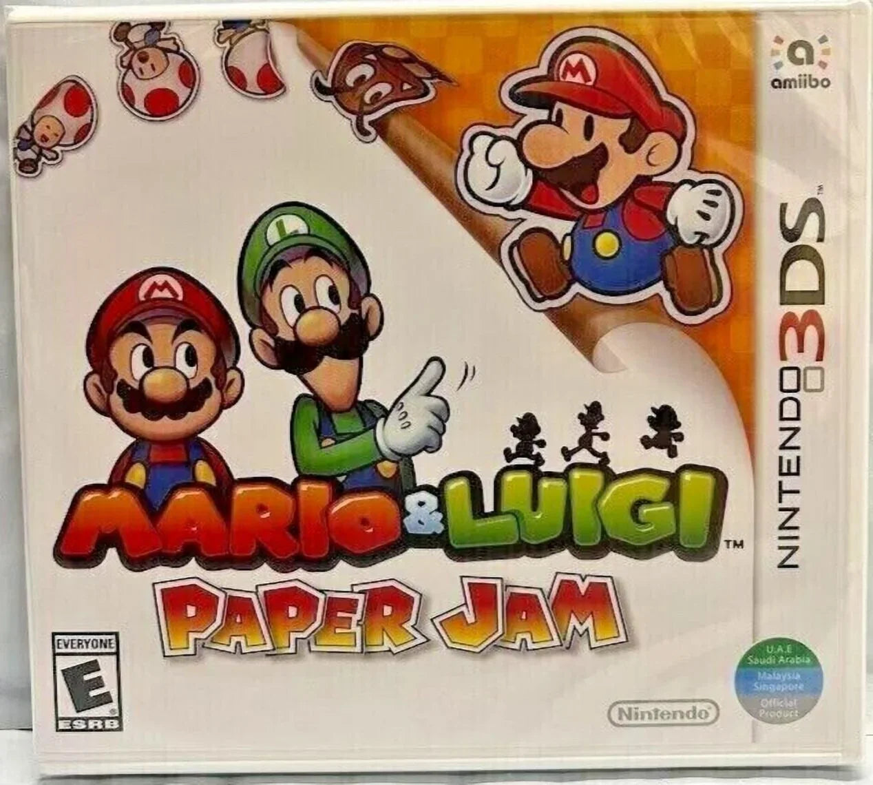2015) 3DS Special (Action Game Luigi: Jam Mario Brand New RPG Paper &