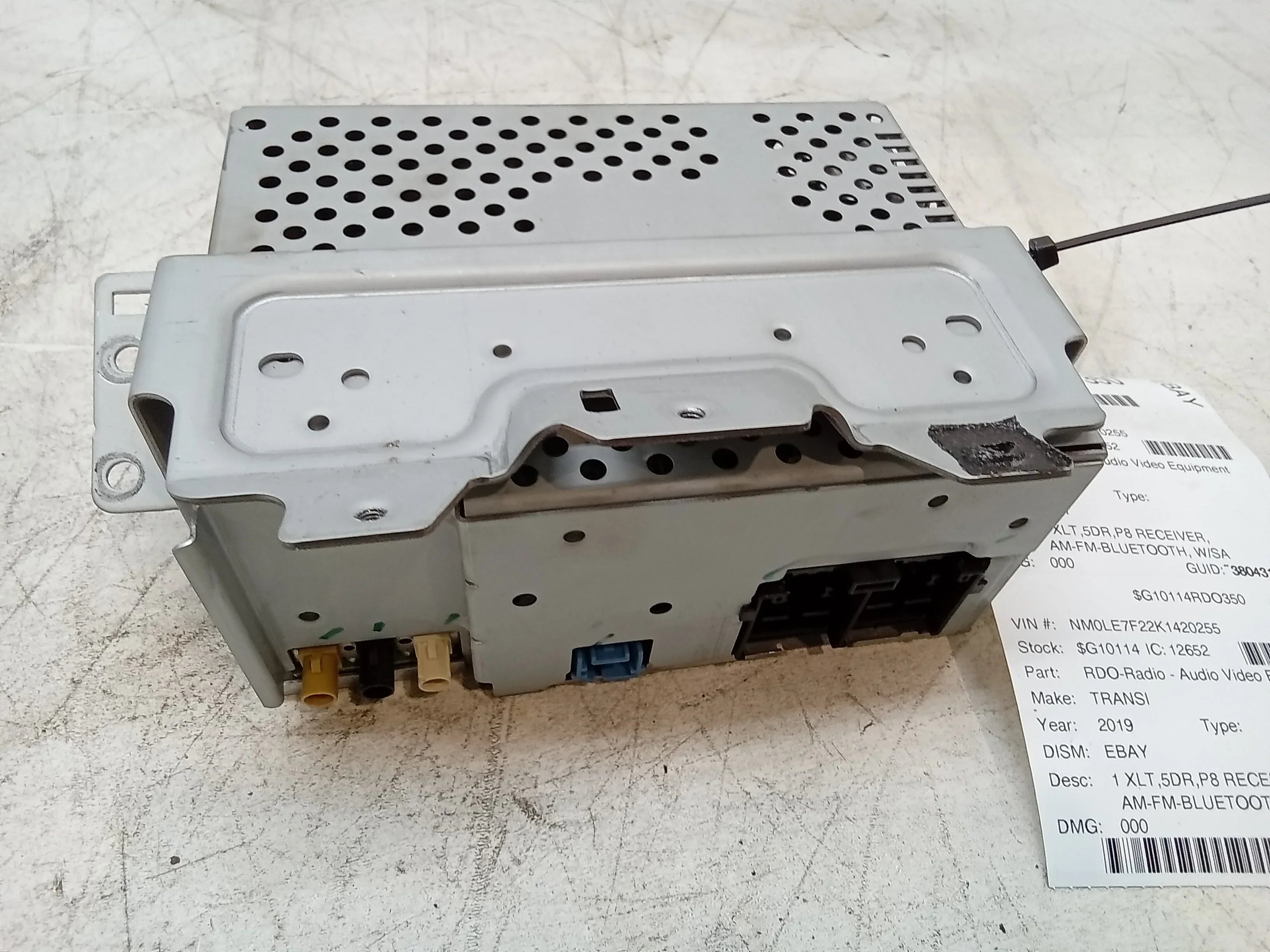 OEM Bluetooth Radio Transit Satellite Pre-Owned Radio W/ Connect (Good) 18