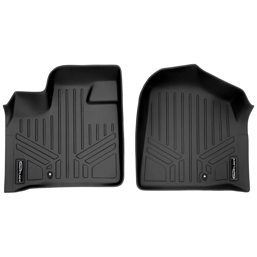 Black Row Smartliner for Liner Caravan Mat Floor 1st Dodge Front Grand 2008-20