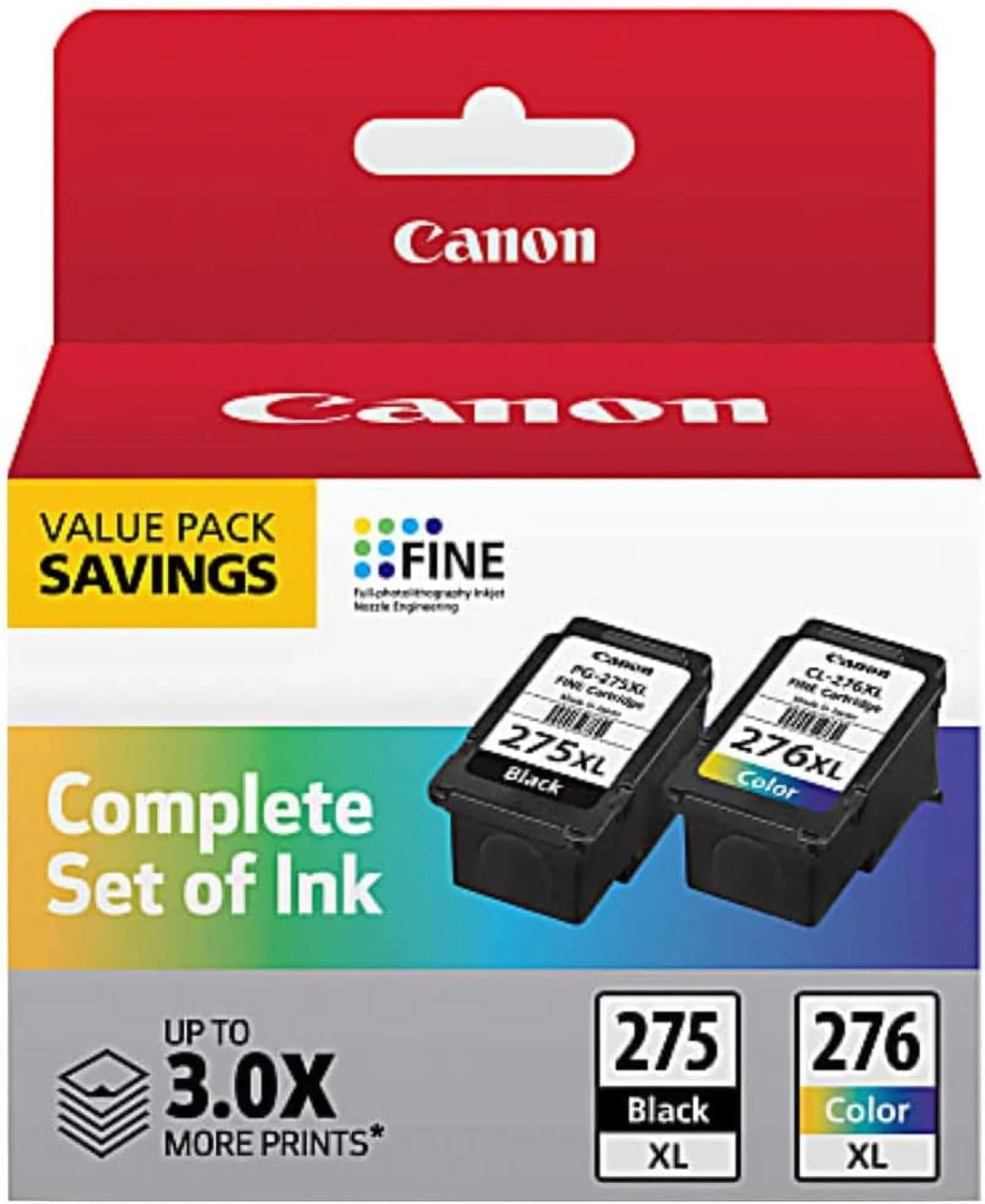 XL Multicolor / Printers and Ink Canon to TR4720 for XL TS3520, TS3522 Compatible Printer PIXMA CL-276 PG-275