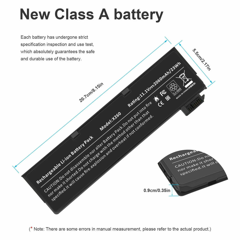 for 68+ X250 121500147 X240 T450s Battery X260 T440S / T440 121500146 ThinkPad