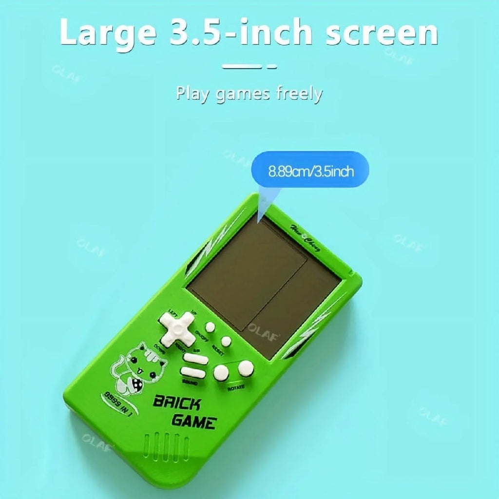 23 Mini Games Game Built-in Portable Game Inch For Tetris 8-Bit Machine Console Kids Gift Day Player Color Video Color LCD Kids/birthday/children's 3.5 Handheld
