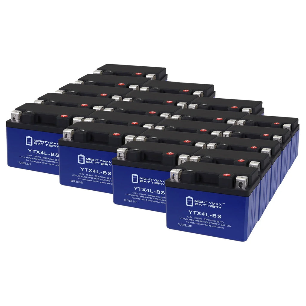 GSX Compatible Replacement with Pack YTX4L-BS - Battery Sea-Doo Lithium YTX4L-BS 20 96-00