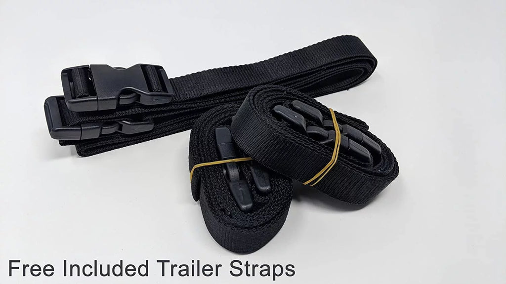 climate - VXR Trailer Jet Rain, Fabric Yamaha Straps All from Includes Weatherproof & - Bag for Ski More! 2013-2019 & Sun, Storage Wave Highest Covers - grade Trailerable Gray - Protect - Runner