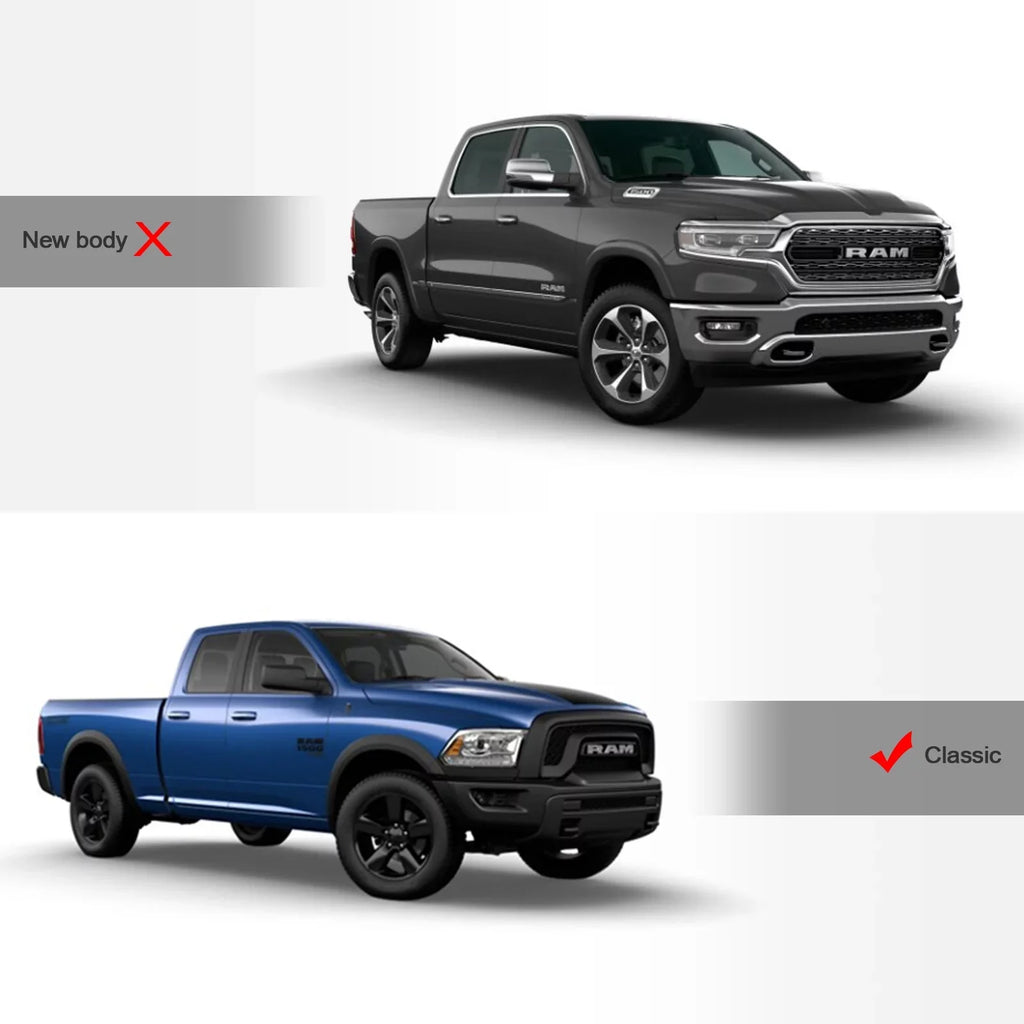 2019-2022 ) Truck ( with Ram Bed Soft Tri-Fold Tonneau 1500 Stehlen / For Cover Short Feet 68.4" Lights 733469490432 Classic LED 5.7 2009-2018 Bed