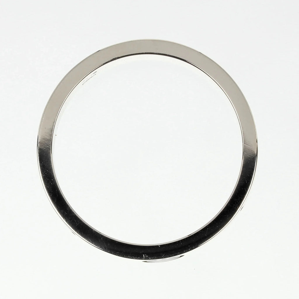 No. Gold Love (Good) Ring CARTIER Approx. 15 I122924022 Pre-Owned Cartier White WG 7.9g K18