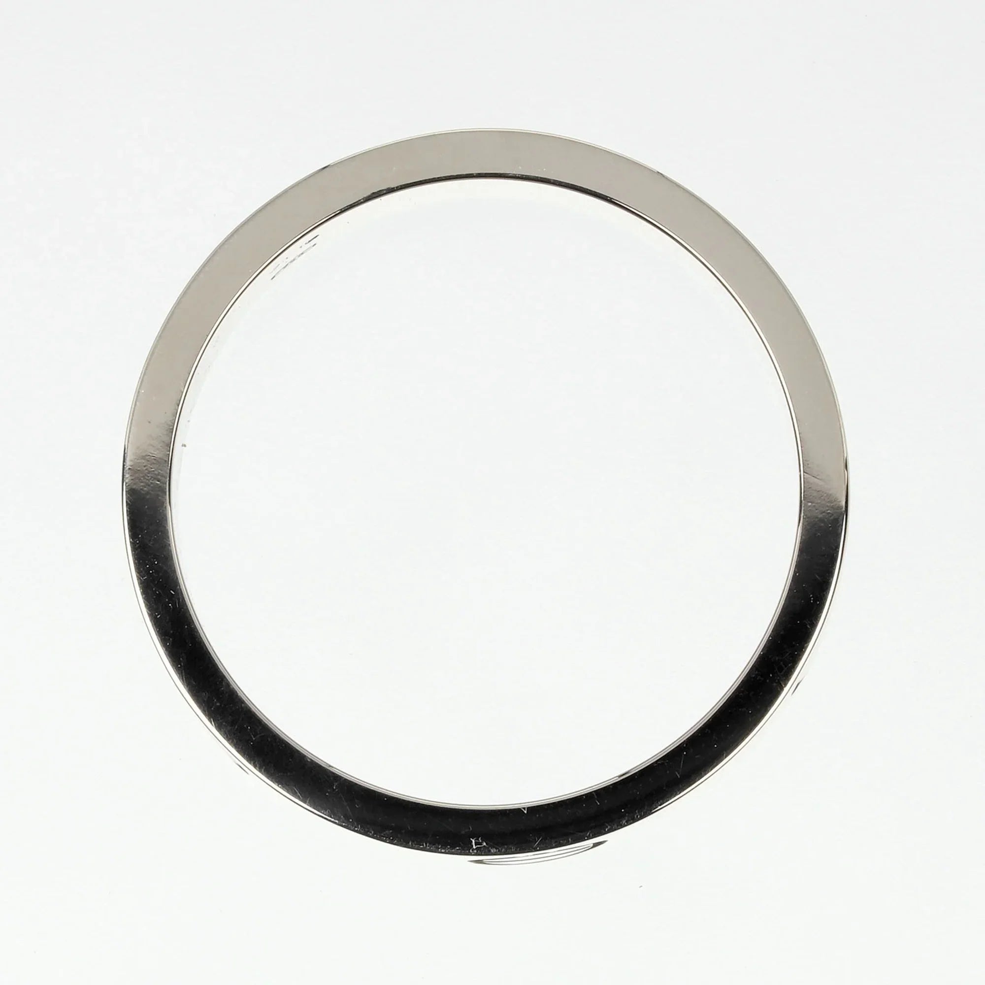No. Gold Love (Good) Ring CARTIER Approx. 15 I122924022 Pre-Owned Cartier White WG 7.9g K18
