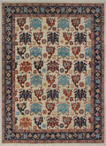 Aria x Rug, 8'8" Gormal Ivory/Blue 11'11"