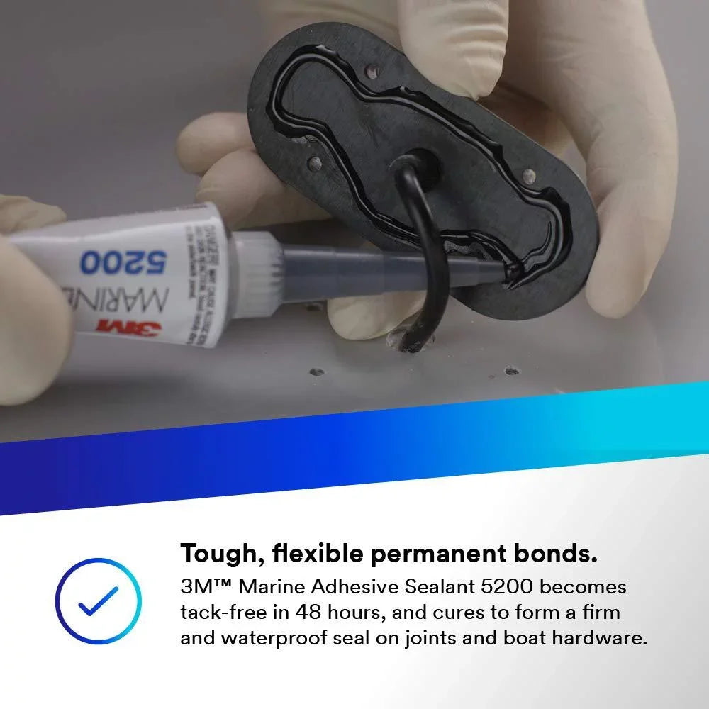 adhesive oz 5200 3 3m black, marine sealant,