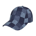 Blue Men Dad Women Cap Cotton Hat Gingham for Soft Check Haiem Headwear Buffalo design Adjustable Hats Unisex Baseball Fashion