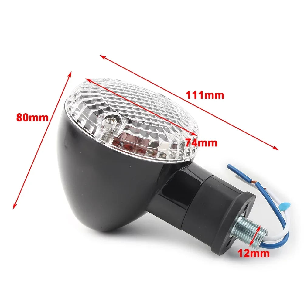 1Pair Blinker Amber w/ Indicator For 2016 Light XVS950 Lamp Clear 2015 Cover Turn 2018 2014 Motorbike Yamaha ZS Bolt 2017 Signal