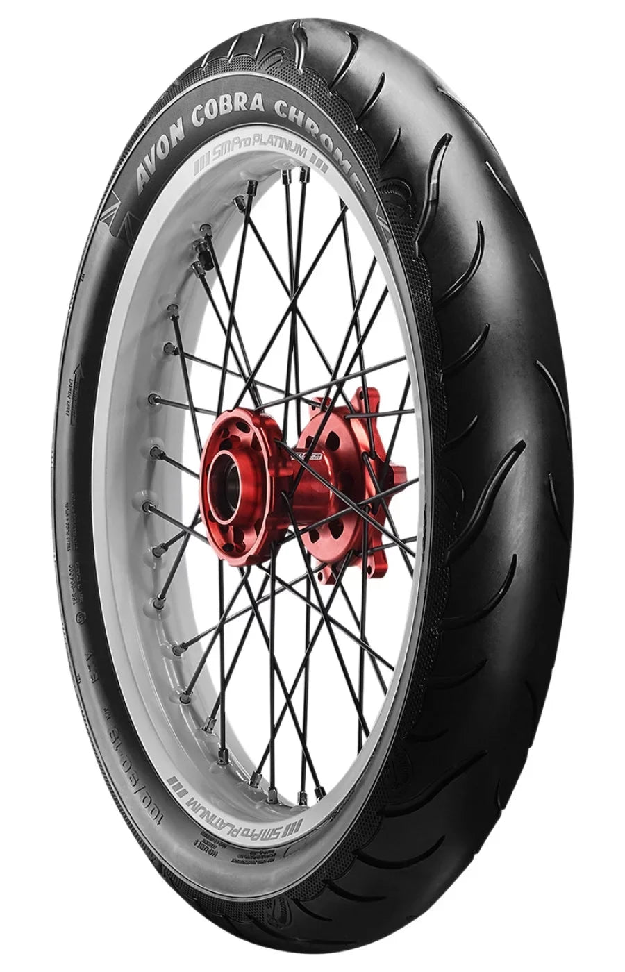 130/60R23 AV91 Front Chrome Avon Cobra (638230) Tire
