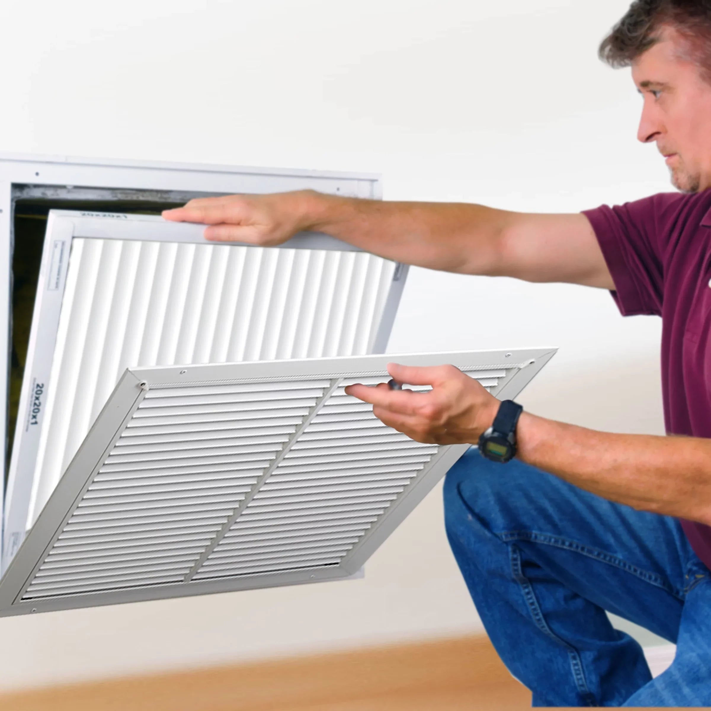 Pleated MERV 14x24x1 Filter- Honeywell 12 Furnace Air Pack HVAC 12