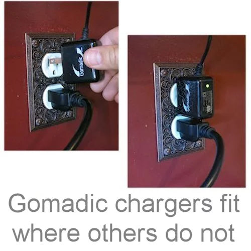 plug foldable Compact a with - Wall Charger High Nokia Home for power 6265i suitable - AC 6282 design Intelligent 6263 the output Gomadic convenient,