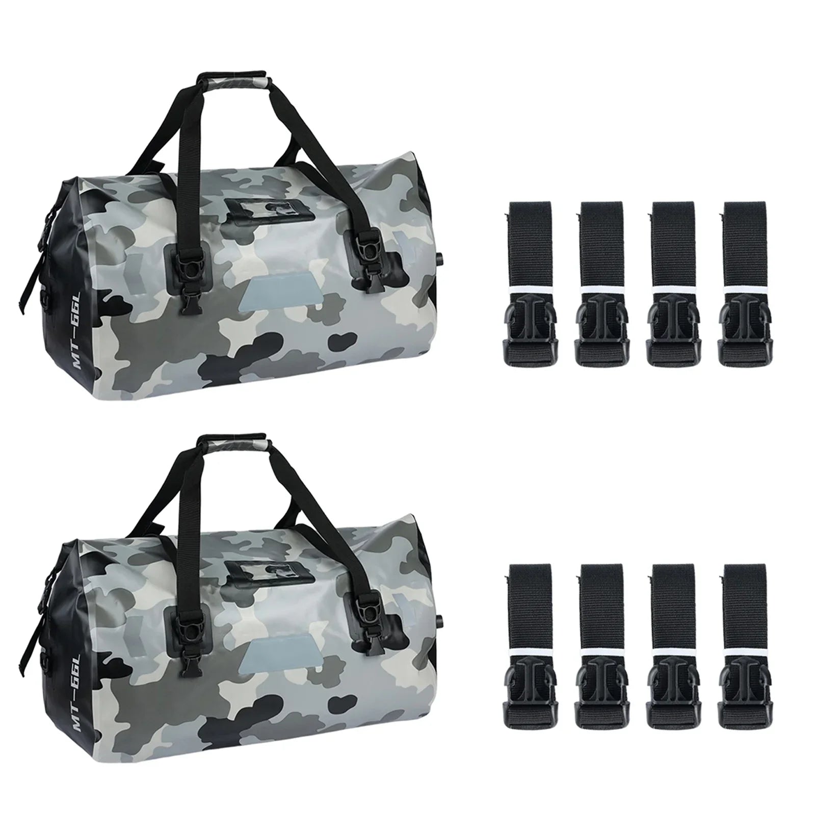 Skiing Bag Motorcycle Boating Luggage Duffel for Luggage Motorcycle PVC Hiking Reflective Bag Waterproof Camping Suzicca Travel