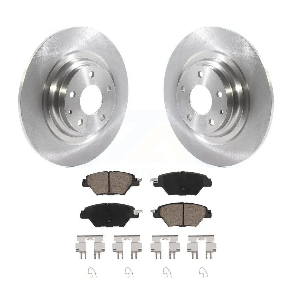K8C-102148 Kit - Rear 2016-2022 CX-9 Disc Brake Ceramic And Transit Pads For Mazda Rotors Auto