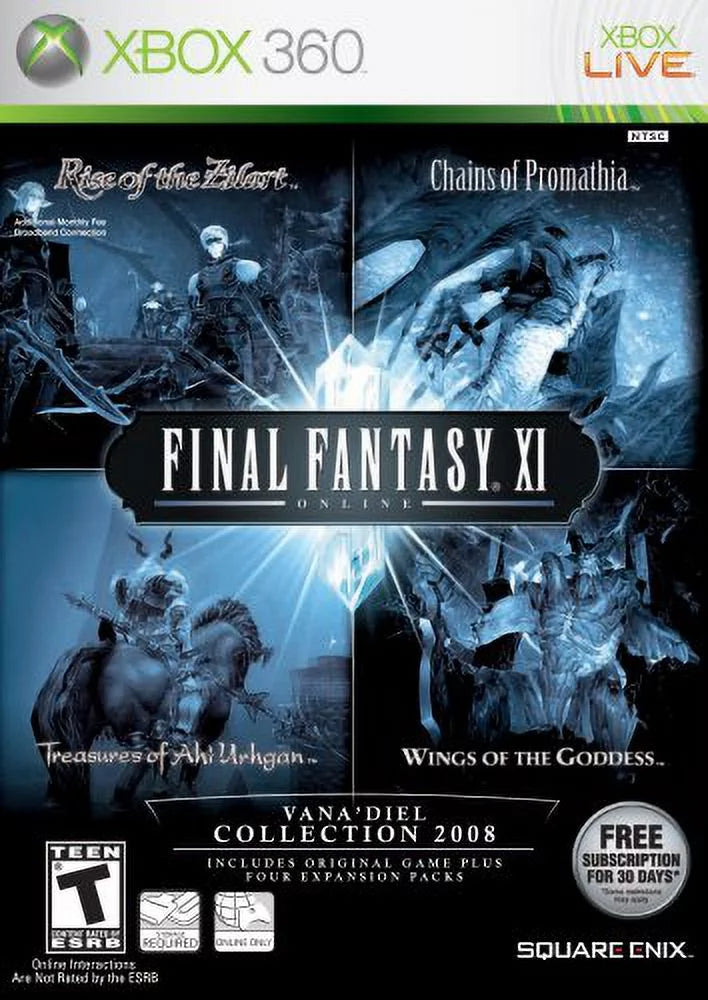 Fantasy Xbox The Collection 360 2008 Vana'Diel - Final XI Online: