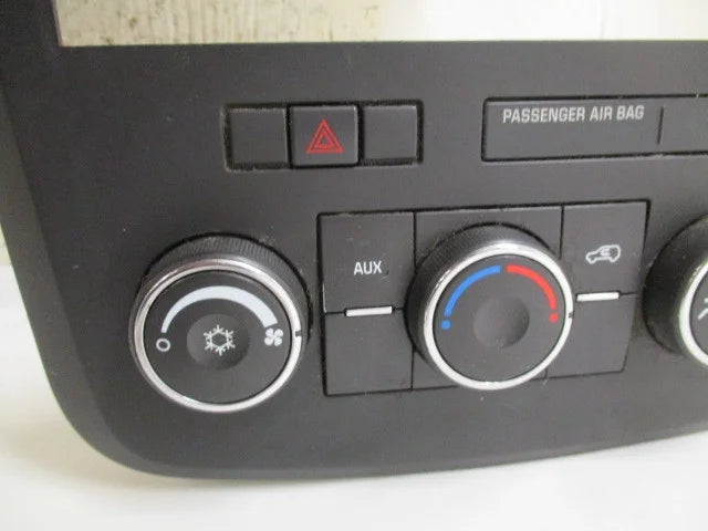 Control AC Manual OEM Pre-Owned Temperature Saturn Climate LKQ (Good) 2010 Outlook Heater Front