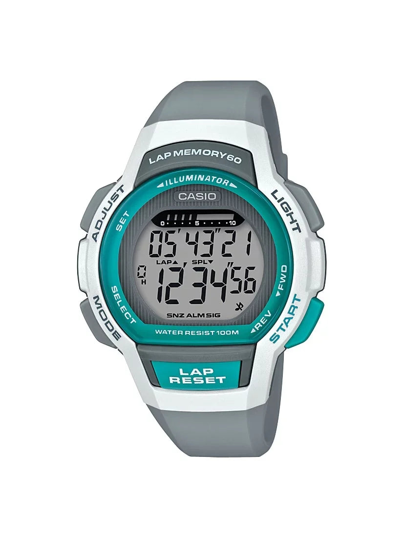 Casio liquid 60 10m Resistant Ladies Memory Watch 5-Year Lap Battery