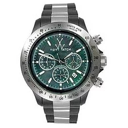 Plasteramic Metal Heavy 11207-SL Silver Black Chrono
