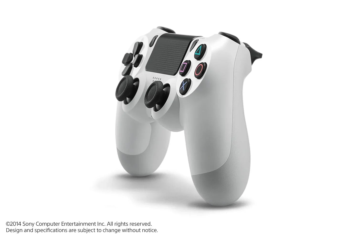 Like - New With DualShock - BOLT 4 Blue Controller PlayStation Earbuds Wireless Bundle White with AXTION