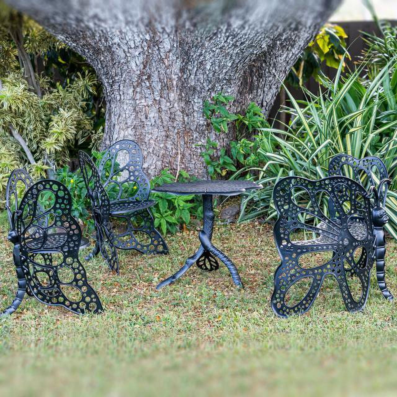 Deluxe FlowerHouse Butterfly - Set Black Garden