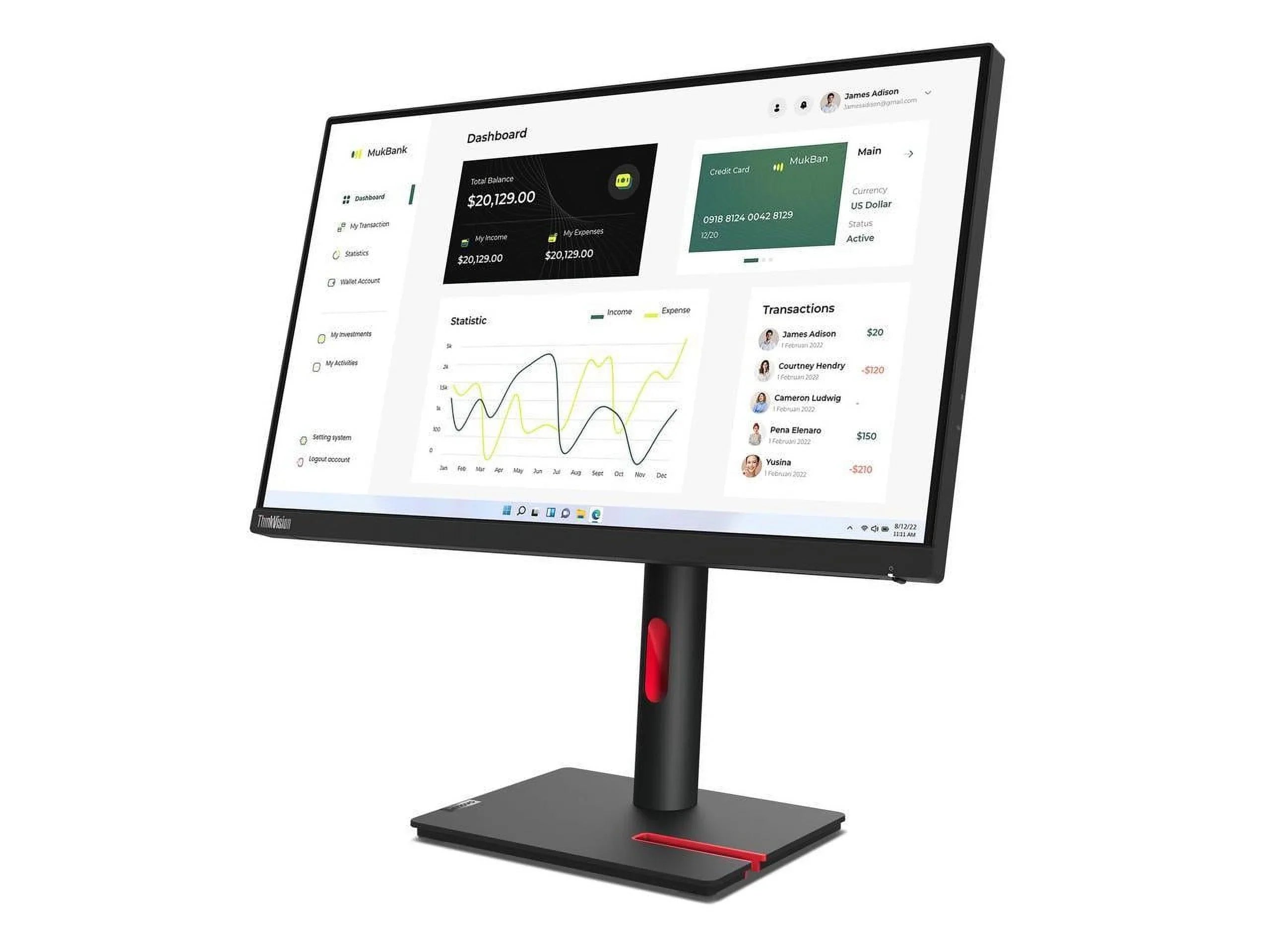 ThinkVision 23 Monitor - inch T23i-30