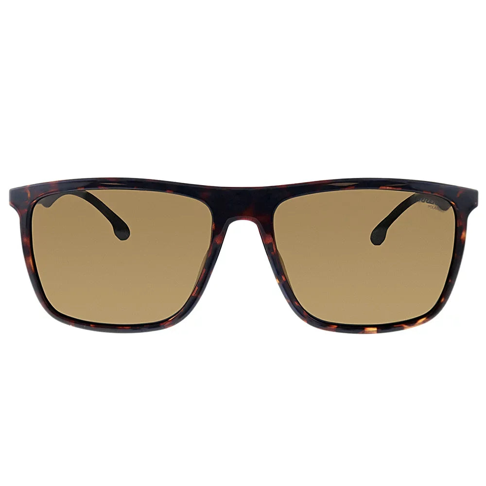 Carrera CARRERA 8032/S Bronze Men's Rectangular 0086/SP 57 Sunglasses Polarized