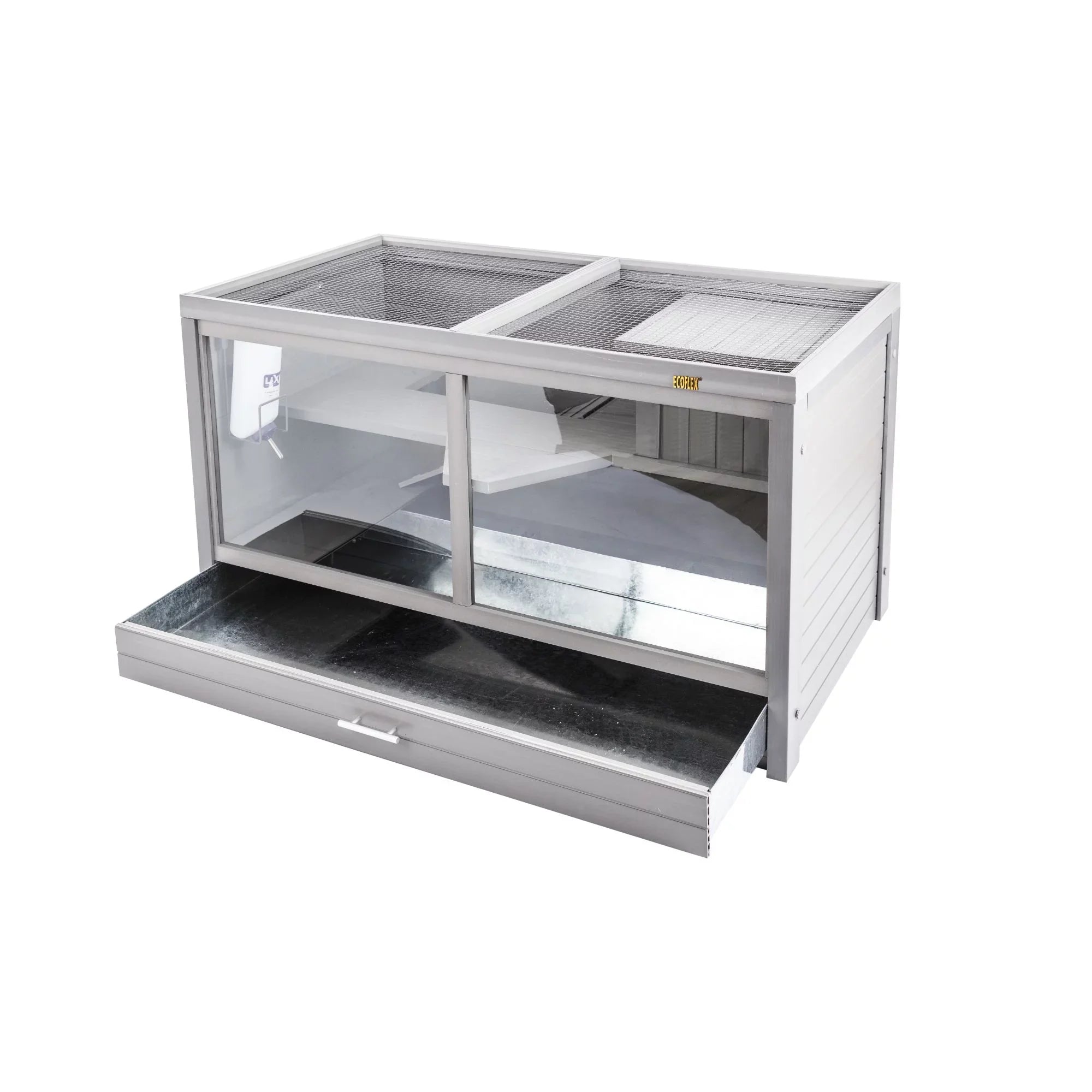 Grey ECOFLEX® Indoor Habitat-Nantucket Avenue Jumbo Hutch Rabbit Park
