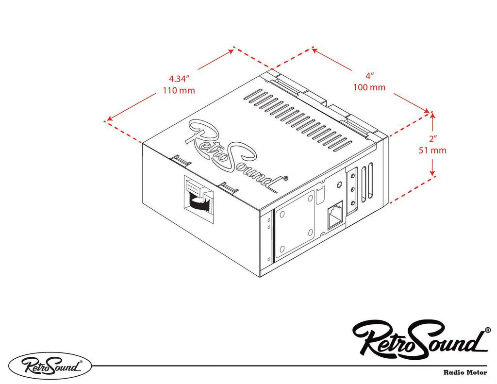 1977-85 AM/FM Compatible Features Bluetooth, AUX, RetroRadio Capri with Mercury Include LACB-M1-121-03P-73PMC3