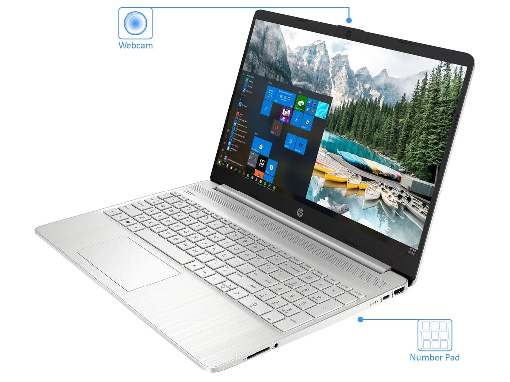 Upto AMD NVMe Vega Ryzen 5500U HP 15 Display, SSD, 5 32GB Card Reader, 4.0GHz, Bluetooth, Laptop, 15.6" FHD 6, Wi-Fi, RAM, 10 Home HDMI, 1TB Windows
